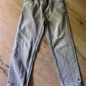 Zara Girls Gray Jeans size 8